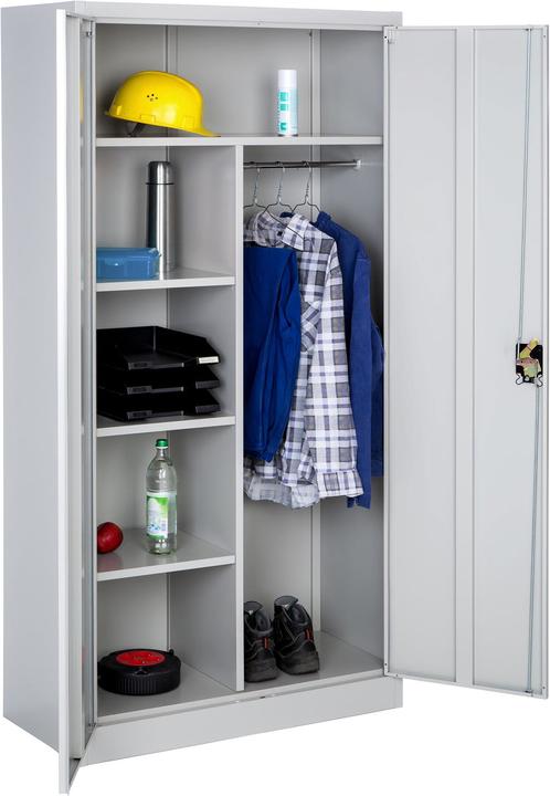 Produktbild tectake Schrank (80 x 40 x 180 cm)