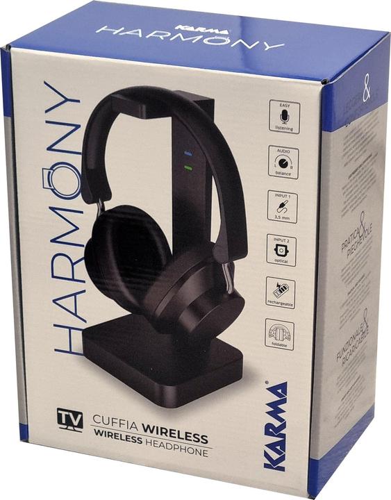 Image du produit Karma wireless tv headphones (Sans fil, Filaire)