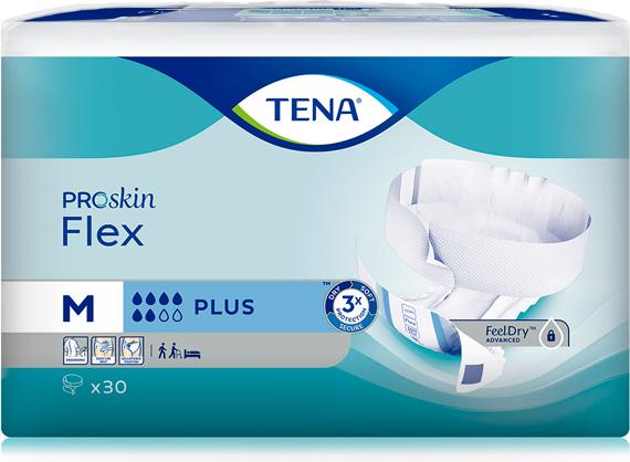Actual product image Tena Flex Plus (new) (30 x, Large plus)