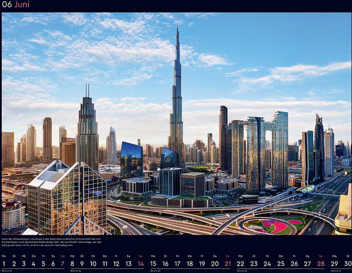 Produktbild Metropolen - Wandkalender 2026 (60 x 45 cm, Harter Einband, Deutsch)