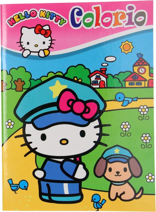 Hello Kitty da colorare