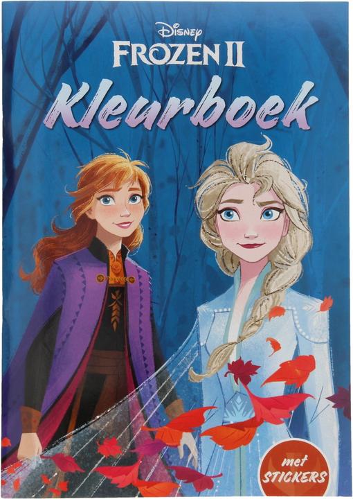 Disney Frozen II Libro da colorare con adesivi