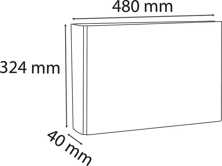 Actual product image Exacompta Ring binders (Across, A3, 40 mm, 1 Piece)