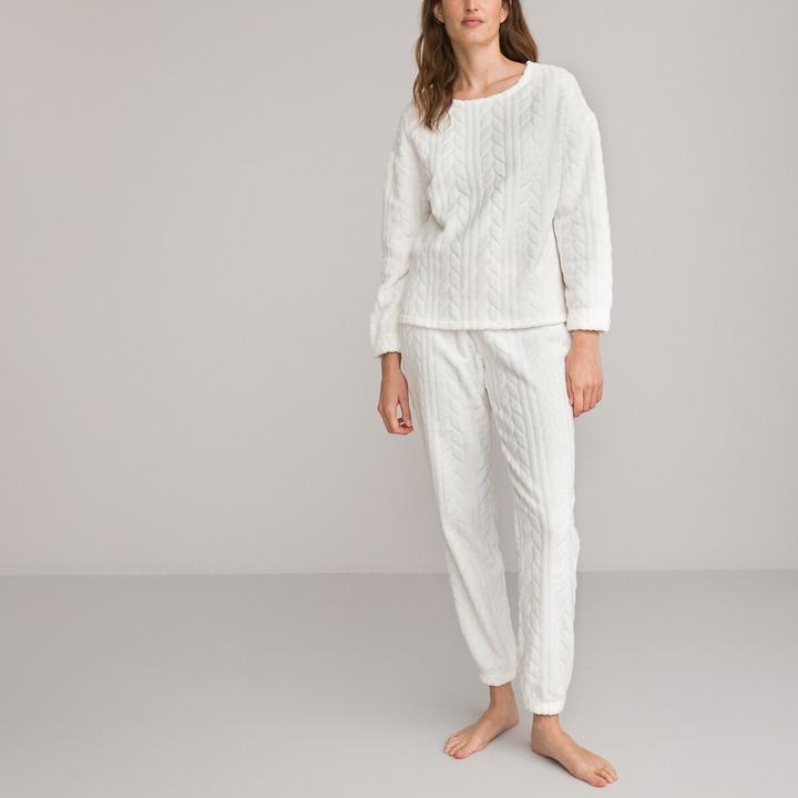 Image du produit La Redoute Collections Pyjama en polaire (W36/L38)