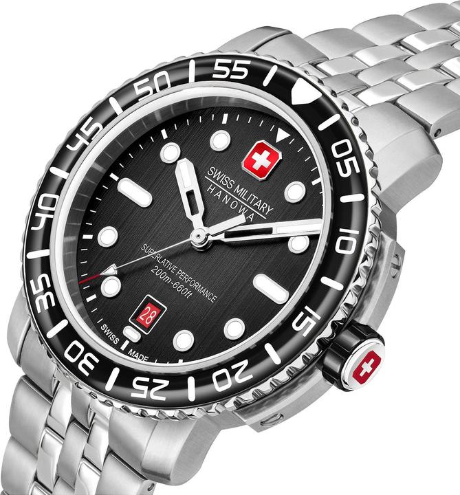 Immagine prodotto Swiss Military Hanowa Herrenuhr (Orologio sub, 44 mm)