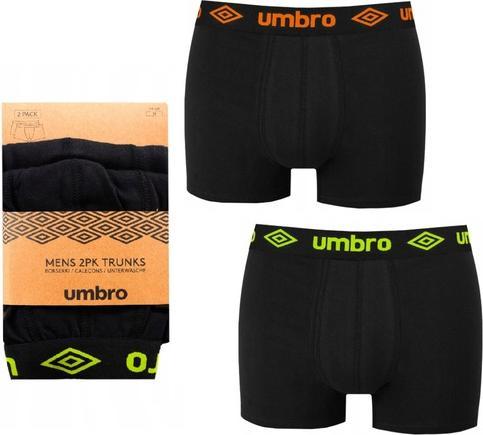 Umbro Herren-Boxershorts im 2er-Pack (L, 2er Pack)