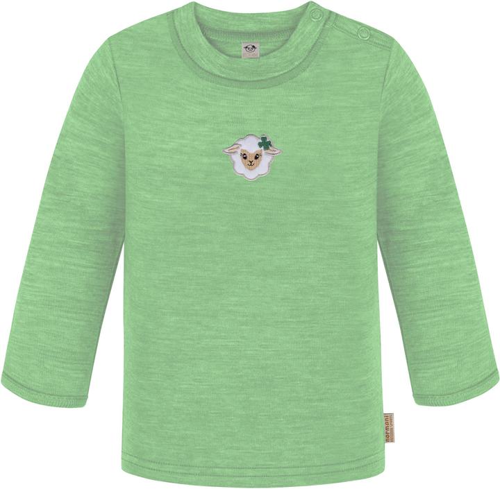 Produktbild Normani Baby Merino Longsleeve „Taupo" - 9463 (74)