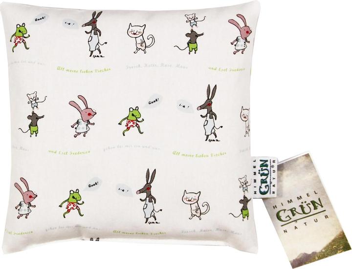Actual product image Himmelgrün Rape cushion love critters (20 x 20 cm)