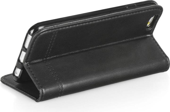 Produktbild König Design Apple iPhone 12 mini Handy Hülle Schutz Tasche Case Flip Cover Wallet Schwarz (Apple iPhone 12 mini)