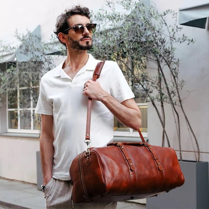 Immagine prodotto Only-Bags.Store Borsone in pelle, borsa Weekender