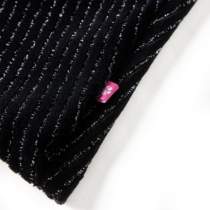 Image du produit VidaXL Jupe pour enfant avec taille en imprimé léopard Noir (140)