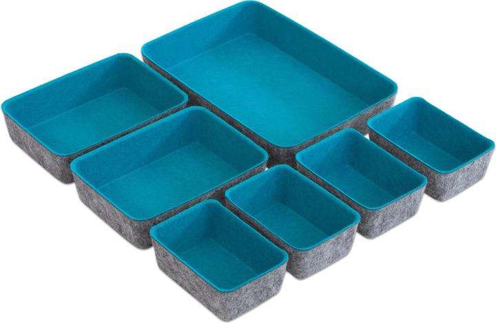 Betzold Ciotole in feltro (26,5 x 18,5 x 5 cm, 2.50 l)