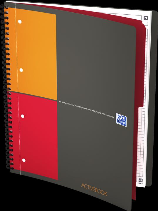 Immagine prodotto Oxford Activebook (A4, Quadretti, Copertina morbida)