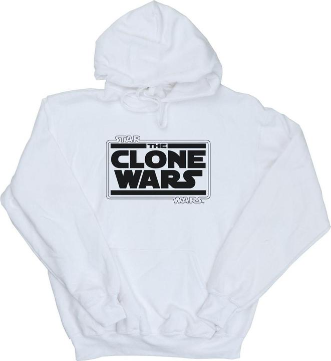 Star Wars Clone Wars Logo Kapuzenpullover (M)