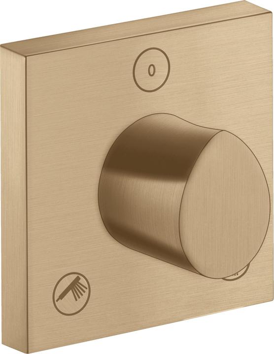 Actual product image hansgrohe Axor Starck Trio/ Quattro Flush-mounted shut-off and changeover valve 12 x 12