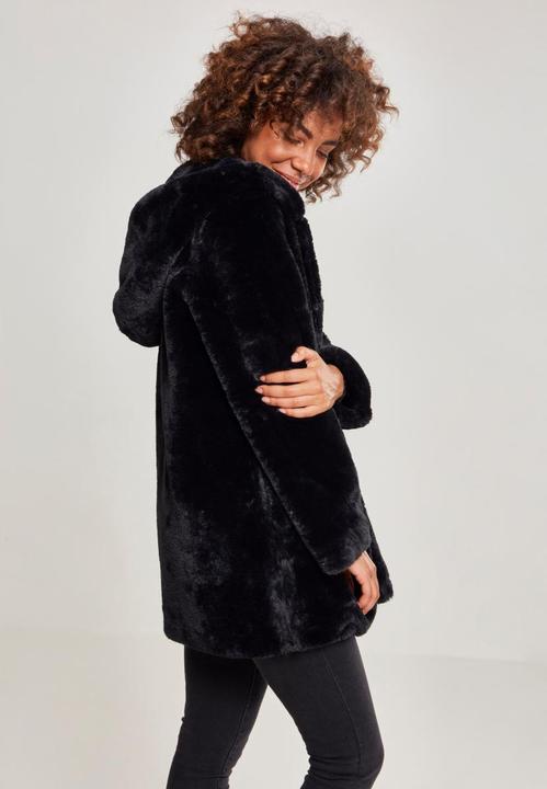 Actual product image Urban Classics Ladies Hooded Teddy Coat (S)