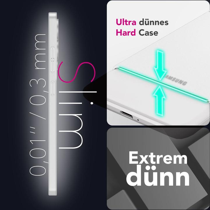 Immagine prodotto Nalia Phantom - 0,3mm Extrem Dünn, Federleicht, Mattiert, Minimalistisch - Ultra-Slim Handycase (Samsung Galaxy S25 Edge)