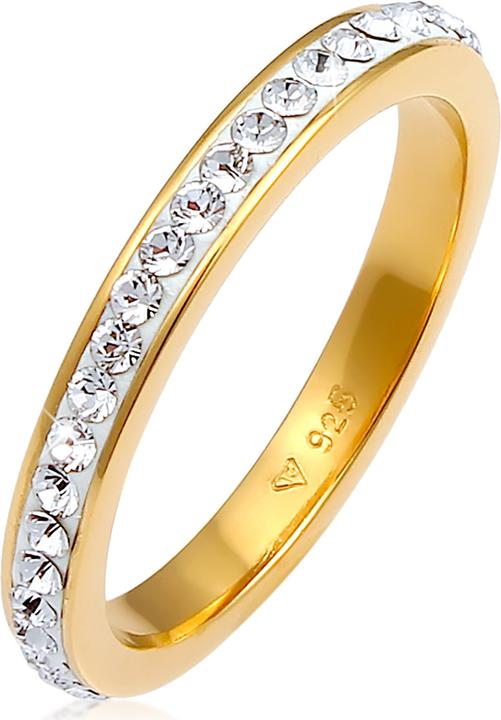 Elli Bandring mit Kristallen (54, 925 Silber)
