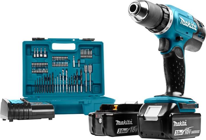 Makita DDF453SFX1 (Fonctionnement sur batterie)