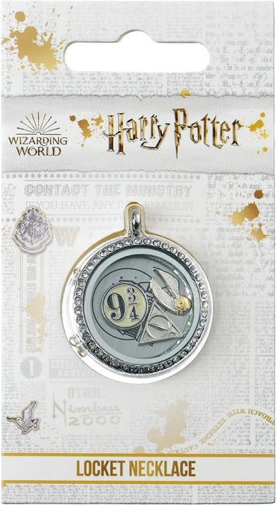 Produktbild Carat HARRY POTTER - Collier à pendentifs flottants + 3 Charmes (Versilberte Legierung)