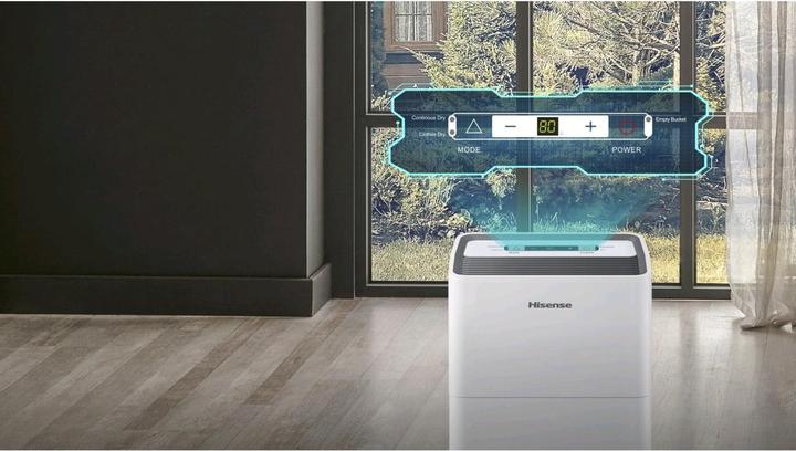 Image du produit Hisense Déshumidificateur D16CW wh (35 m², 16 l/24h)