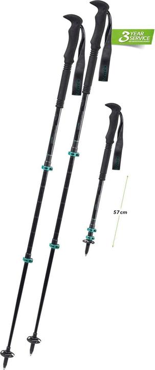 Produktbild Komperdell Carbon C3 Pro Compact Wanderstöcke (90 - 120 cm)