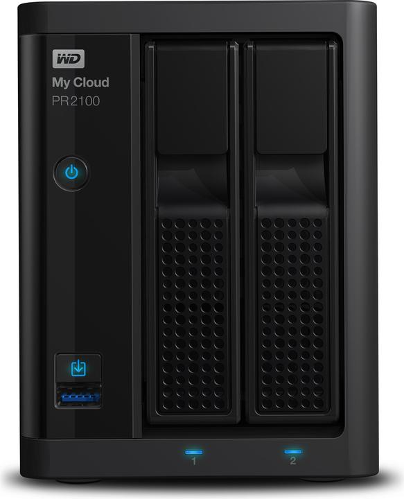WD My Cloud Pro PR2100 (2 x 2 TB, WD Red)