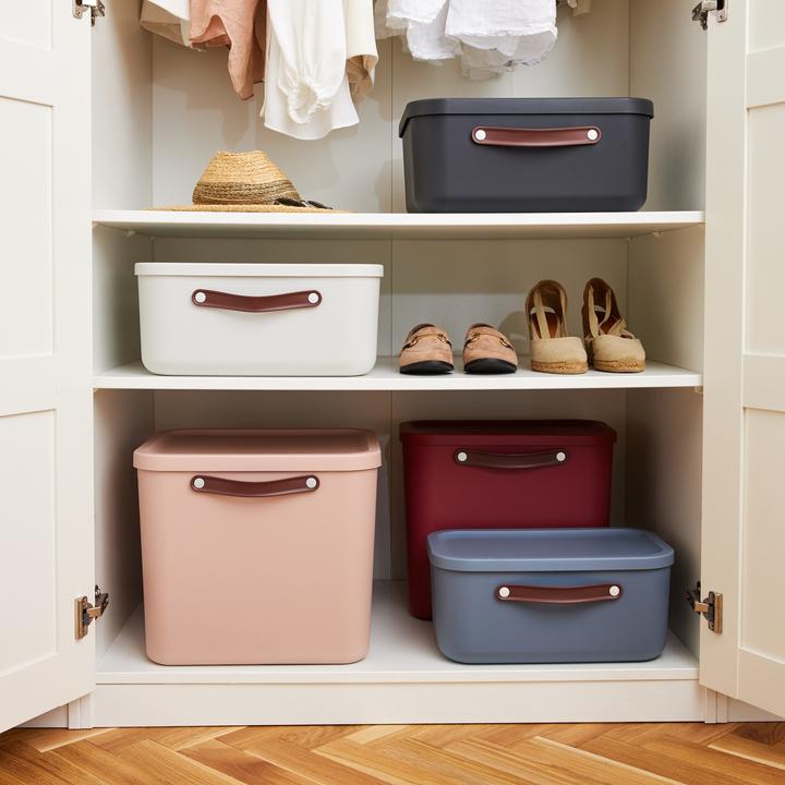 Image du produit Rotho Lot de 2 boîtes de rangement 12 l et 25 l MALOJA (25 l)