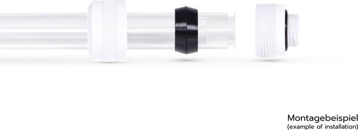 Actual product image Alphacool Icicle PRO Connection 13mm HardTube Fitting G1/4, 6-Pack