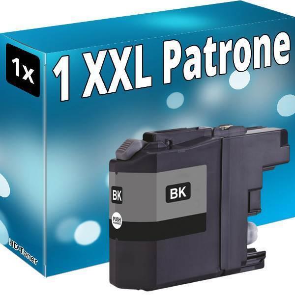 Actual product image Druckfuxx Druckerpatronen kompatibel Brother LC-424BK Schwarz DCP-J1200W Tinten