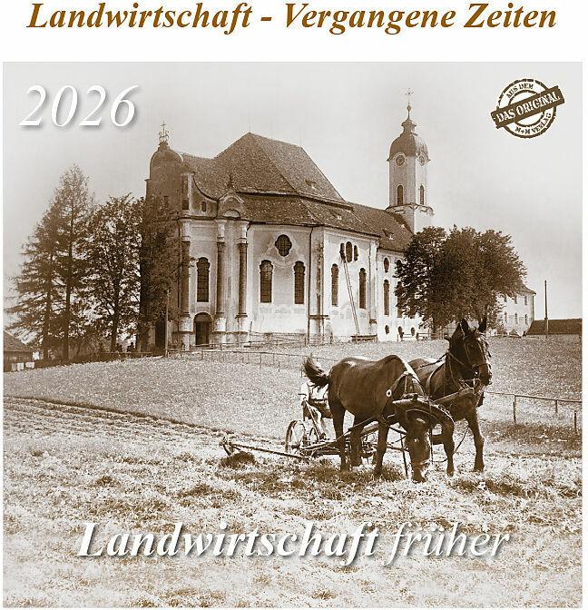 Immagine prodotto Landwirtschaft früher 2026 (29 x 32 cm, Copertina rigida, Tedesco)