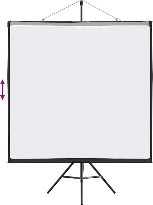 Image du produit VidaXL Écran de projection avec trépied 72 pouces 1:1 Écran de projection (72", 1:1)