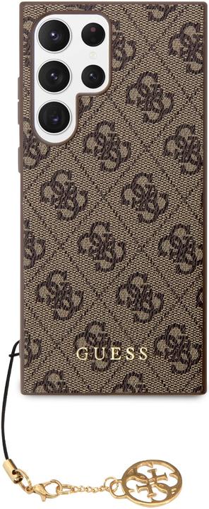 Productafbeelding Guess 4G Bedels Hoesje voor Samsung Galaxy S24 Ultra - bruin (Samsung Galaxy S24 Ultra)