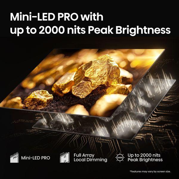 Actual product image Hisense TV 65U7Q PRO (65", QLED, 4K, 2025)