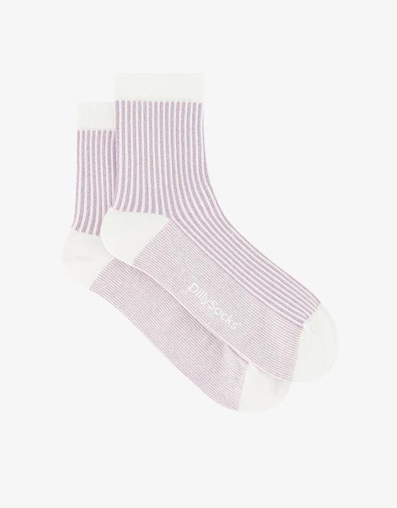 DillySocks Classic Lavender Stripes (39 - 41)