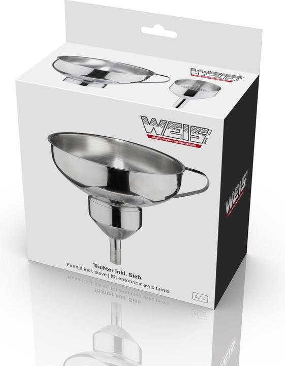 Actual product image Weis Jam funnel with reducing funnel