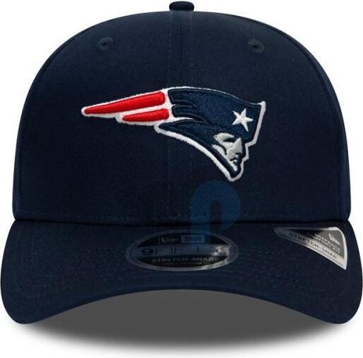 Actual product image New Era NFL - New England Patriots - Team Stretch 9Fifty Stretch Snapback Cap Blue ML (59)