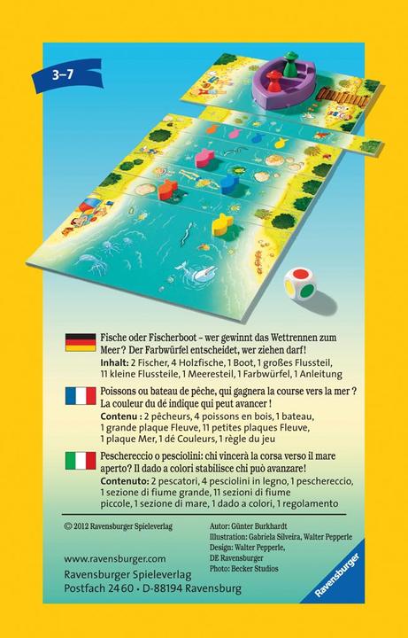 Produktbild Ravensburger Tempo, kleine Fische. (Deutsch, Französisch, Italienisch)