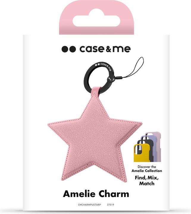 Image du produit SBS case&me Star Amelie Eco Leather charm rose (Chlorure de polyvinyle (PVC), Similicuir (PU))
