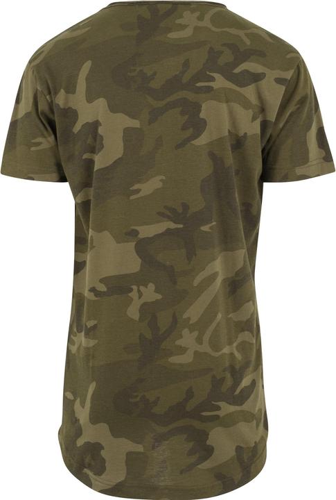 Actual product image Urban Classics Camo Shaped Long Tee (S)