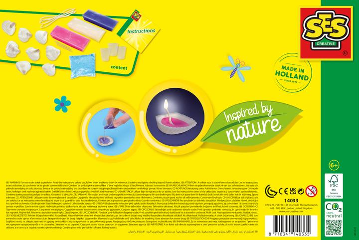 Actual product image Ses Shell candles - Inspired by nature