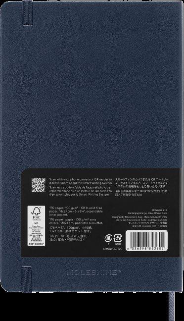 Produktbild Moleskine Smart NB liniert LG HC Saphir (13 x 21 cm, Liniert, Harter Einband)