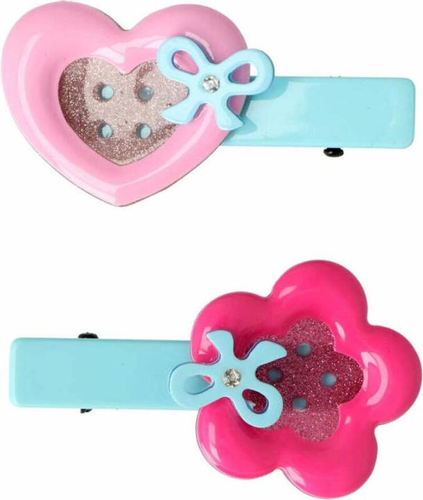 Actual product image Inca Pinzas Corazón y Flor Botón 2 U