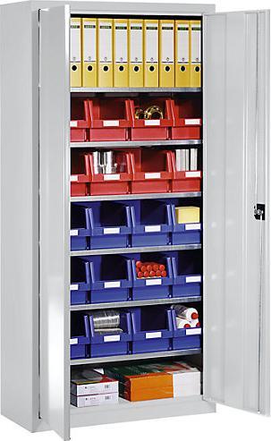 Image du produit eurokraft pro Armoire d'atelier en tôle d'acier (95 cm, 195 cm)