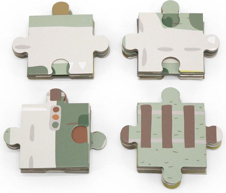 Actual product image Trixie Baby Baby road puzzle with accessories