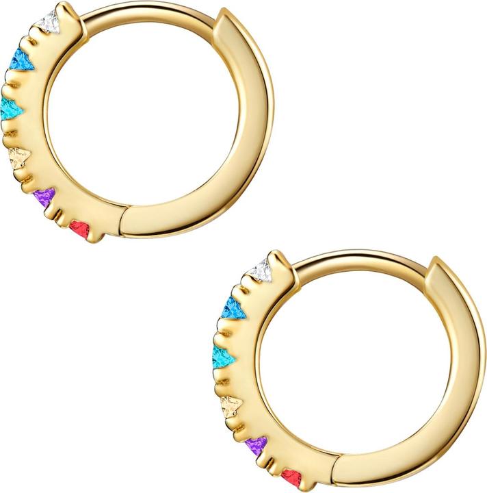 Image du produit Lulu & Jane Boucles d'oreilles femme laiton - 35818 (Laiton)