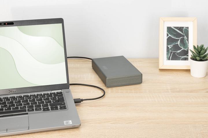 Produktbild Digitus USB 3.0 Festplattengehäuse, 3,5", SATA, 16TB, Aluminium (3.5")