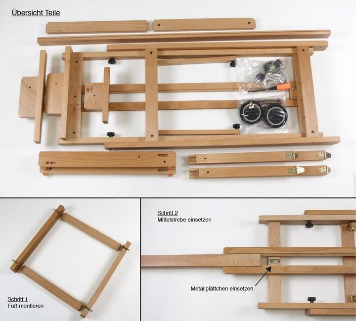 Actual product image Paintersisters Studio easel 131