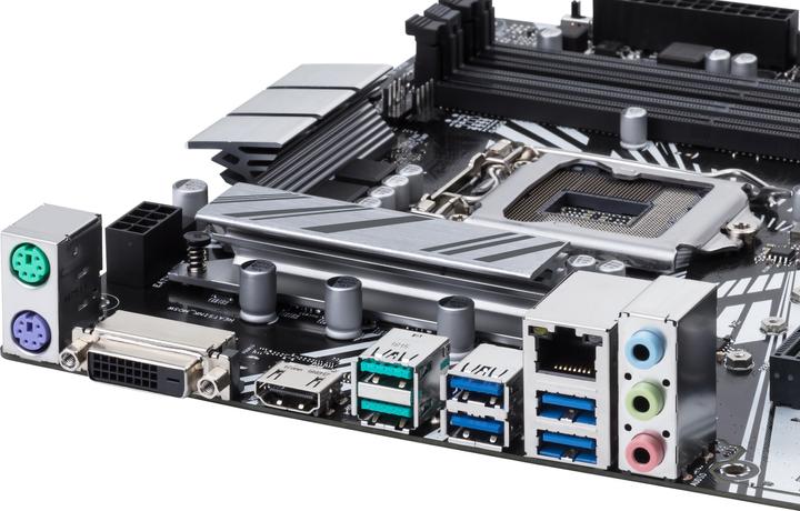 Actual product image ASUS Prime Z390M-Plus (LGA 1151, Intel Z390, mATX)