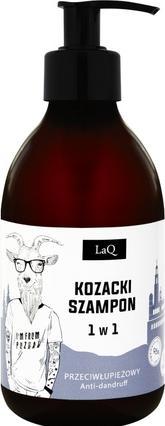 LaQ Cossack Shampoo 1in1 tea tree anti-dandruff shampoo and twelve herb complex (300 ml, Flüssiges Shampoo)